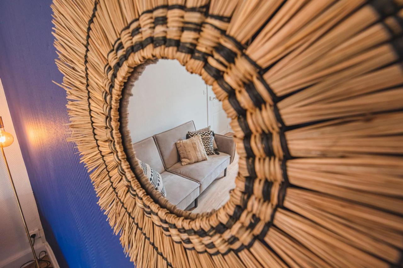 Majorelle - Paisible 2 Chambres - Centre Gare 랭스 외부 사진